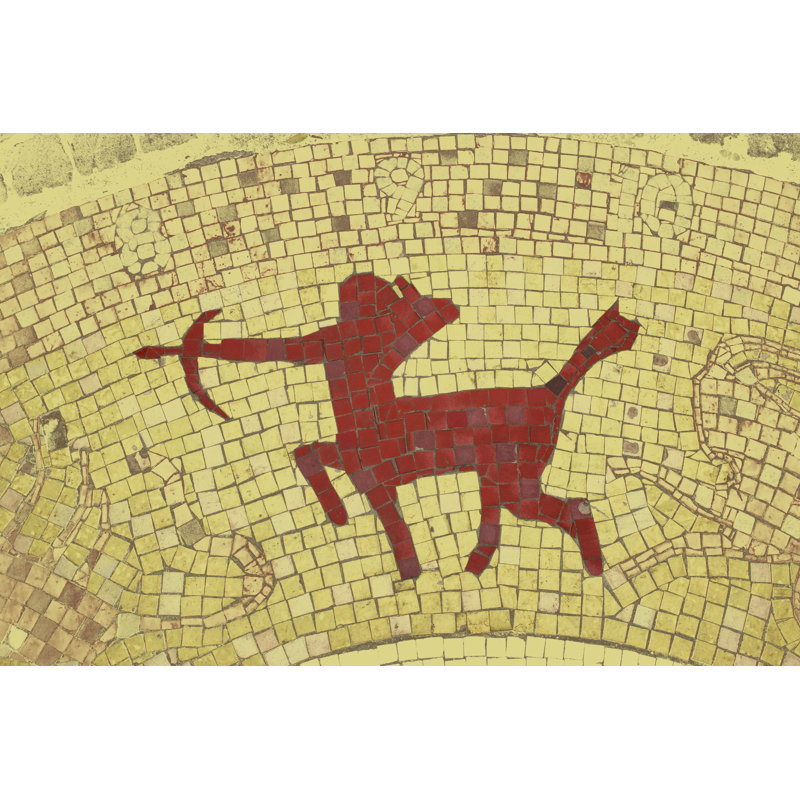 Sagittarius 1 Piece Wrapped Canvas Wall Art, 81cm H x 122cm W x 3.8cm D