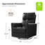 Fauteuil inclinable rotatif à double moteur Tonisia -520142318