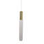 This Exquisite LED Pendant Is In A Gold Finish. The Frame Is Made Out Of Metal, And It Comes With Clear Glass Shades. The LED Bulbs Are Integrated Into The Frame. The Adjustable Cord Link Makes This Fixture Suitable For Most Ceiling Heights.