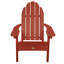 Chaise Adirondack en plastique avec repose-pieds Hinz-119034085