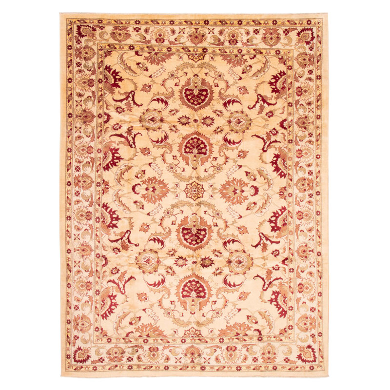 Tapis beige Chobi Finest 10 pi 0 po x 13 pi 4 po