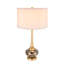 Lampe de table avec tambour en verre D15x29 "(assemblage de l'abat-jour requis)