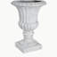 Urne de jardin pour l'extérieur, blanc antique-621715729