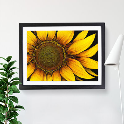 Endearing Sunflower - Single Picture Frame Print
