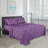 Lux Decor Paisley Breathable Hotel Style Soft Microfiber Sheet Set-1988566939-1976542188