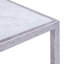 LA Marble Cross Legs End Table-72595245