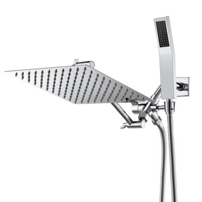 Rain Dual Shower Head 2.5 GPM GPM