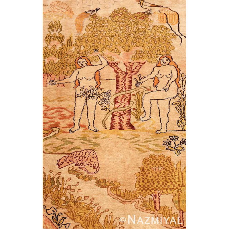 One-of-a-Kind Rectangle 5' X 7' Hand Knotted Area Rug