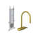 Aquno Select 3-Spray Kitchen Faucet with Pull-Down Spout with sBox, 1.75