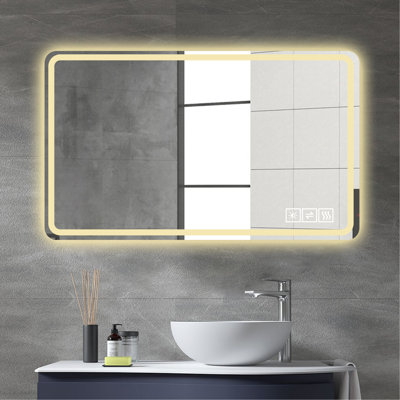 Advanced Bathroom Mirror With Multiple Functions For Ideal Bathroom Experience