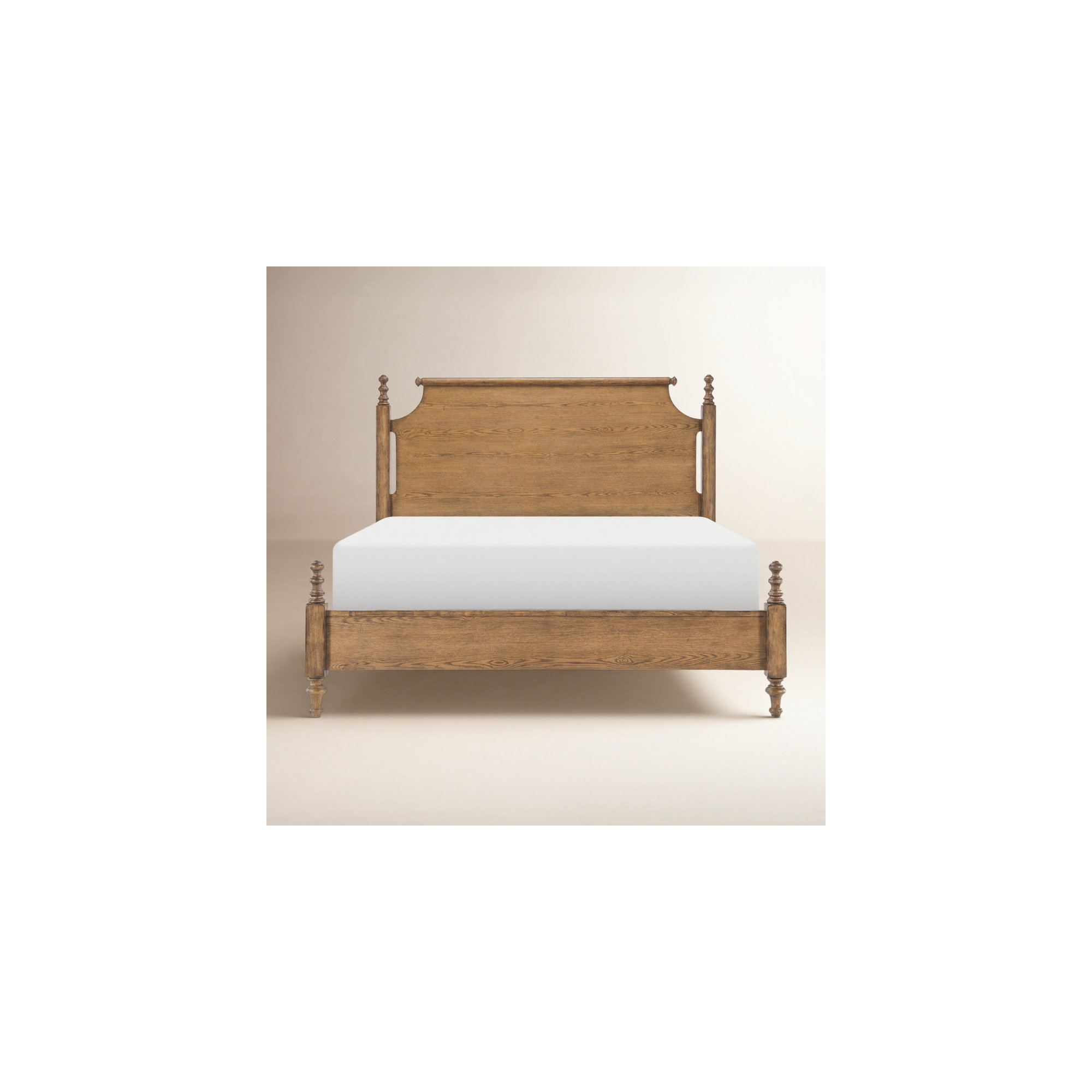 Country Living Four Poster Bed, King, Brown