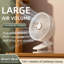Kbndieu USB-powered Desktop Fan for Home and Dormitory Use with Long Battery