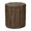 Accent Table, 25"H, Indoor Or Outdoor, Drum, End, Nightstand, Round, Side Table, Living Room, Bedroom, Walnut, Contemporary, Modern-767232396