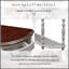 Console 52 po moderne et contemporaine avec 4 tiroirs et 1 tablette pour le couloir et le salon-1210665388-1210665386