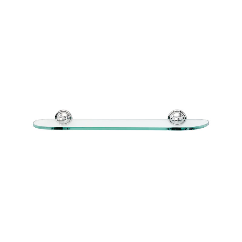 Tablette murale Stiner, Chrome poli