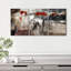 «Abstract» par Tristan Scott - ensemble de 3 impressions sur toile tendue