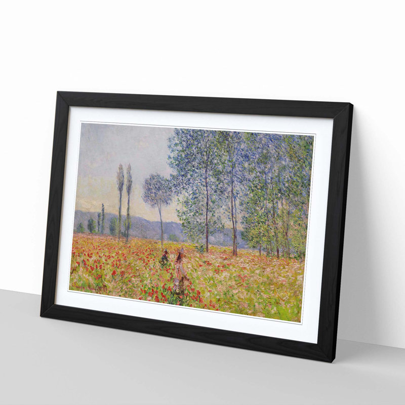 Claude Monet - Single Picture Frame Painting, Black