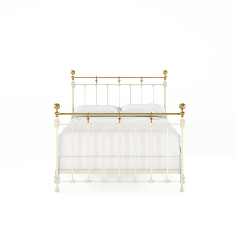 Excelsior Iron & Brass Bed, Queen