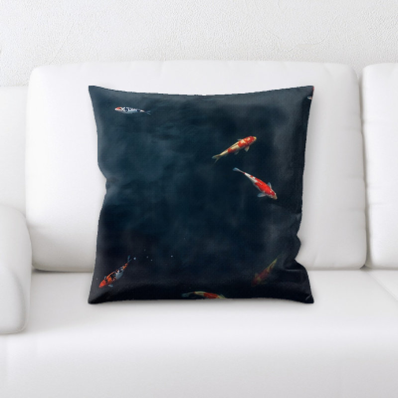 Microsuede Throw Pillow