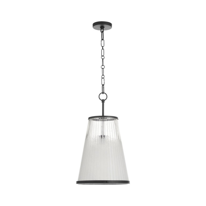 Adlea 1 - Light Pendant, 104" H x 19.5" W, Matte Black