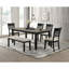 Table de salle à manger contemporaine 1pc