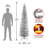 Silver Tinsel Tree-832843784