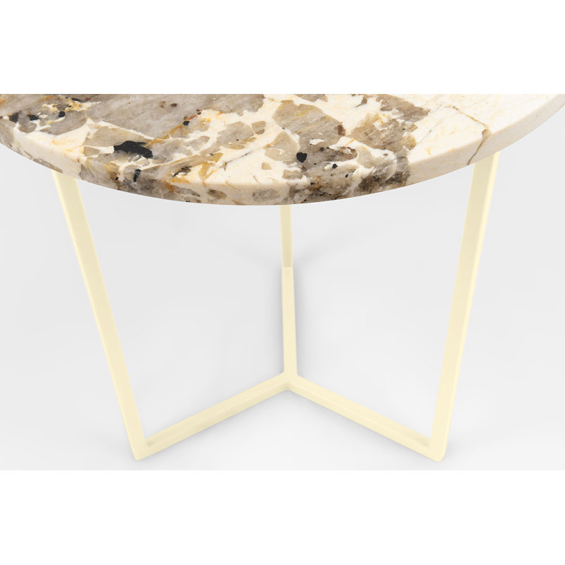 Ahupendra Frame End Table, Beige