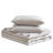 Pom Pom Stripe 3 Piece Reversible Comforter Set-1383056661