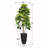 72'' Faux Fiddle Leaf Fig Tree in Metal Planter-86934551