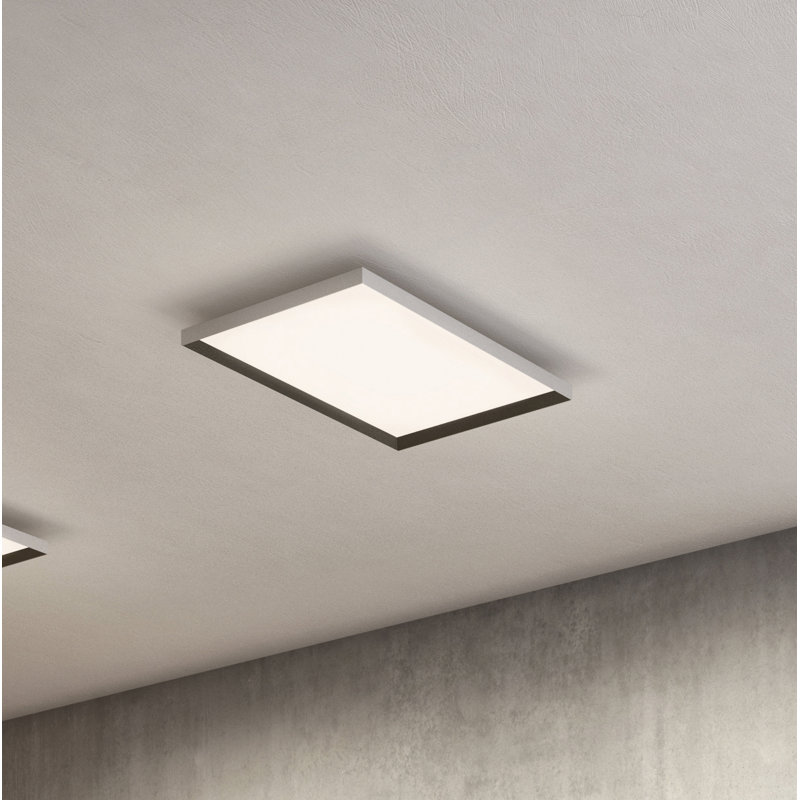 Bina LED Flush Mount, Black