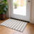 Washable Striped Indoor / Outdoor Rug-1206221980
