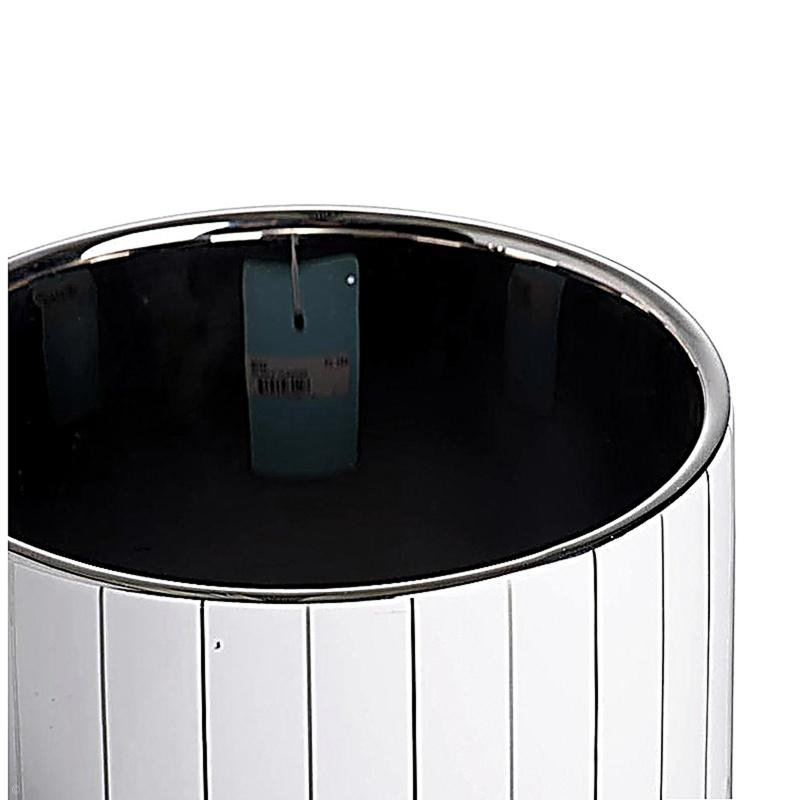 Jardinière en céramique D6,3 x 8,7 po, H 9 po x l 6 po x P 6 po
