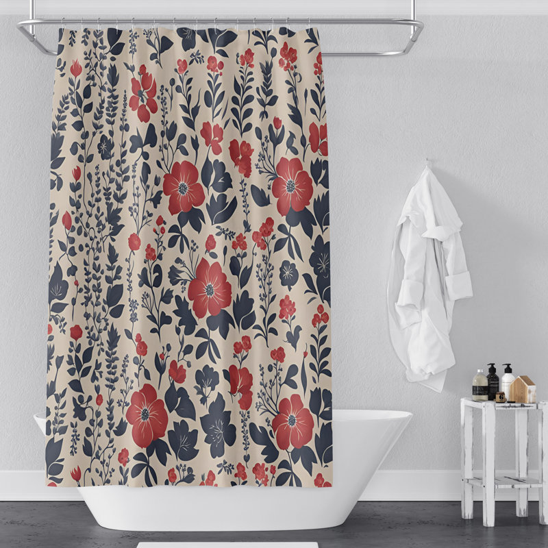 Rideau de douche Sarait, H 93 po x l 70 po