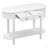 Elegant Retro Console Table With Curved Design And Smooth Glaze For Entryways, Living Rooms And Hallways-1940651354