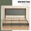 Lit plateforme en bois avec base rembourrée-1060308820-1060308827