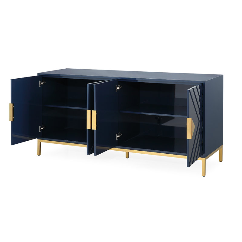 Corielle 64'' Sideboard, Navy Blue