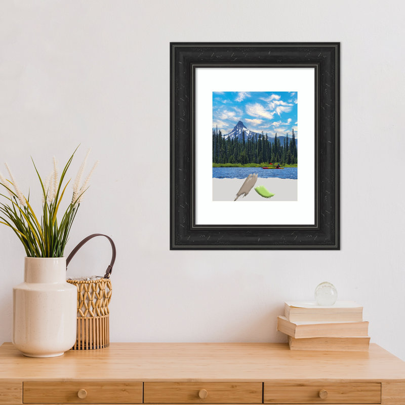 Mayesville Single Picture Frame, Black, 11" x 14"