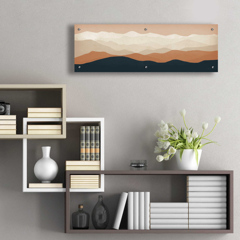 «Terra Cotta Sky Mountains» par Ryan Fowler, H 12 po x l 36 po