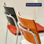 Chaise d'appoint à dossier brun uni (ensemble de 2)-133396671