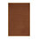 Machine Washable Solid Brown Area Rug