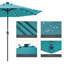 Parasol de marché éclairé 108 po Donyel-1789839464