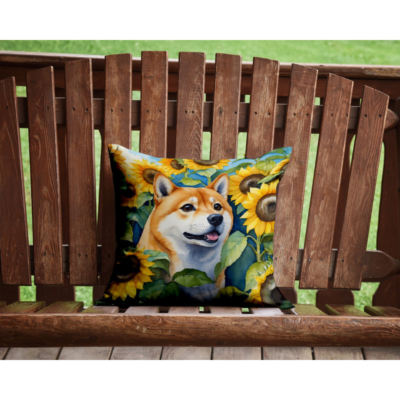 Coussin décoratif intérieur / extérieur Autre / Sans motif, H 14 po x l 14 po