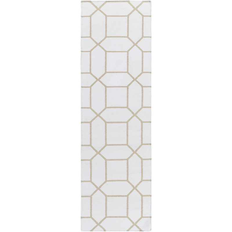 Geometric Indoor / Outdoor Rug, Runner 2'6" x 8'