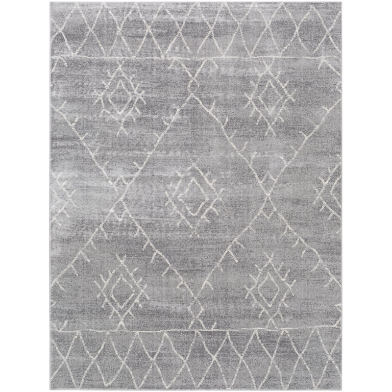 Herrod Geometric Indoor Rug, Rectangle 5'3" x 7'1"