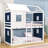 Wood Bunk Bed With Tent-1916609702-1916609703
