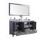 Ensemble de meuble-lavabo double 60 po Mariário-1945820018-1919716891