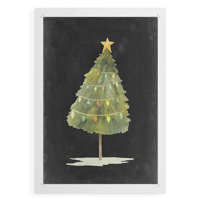 Christmas Glow I -Canvas Print Only - NOT FRAMED