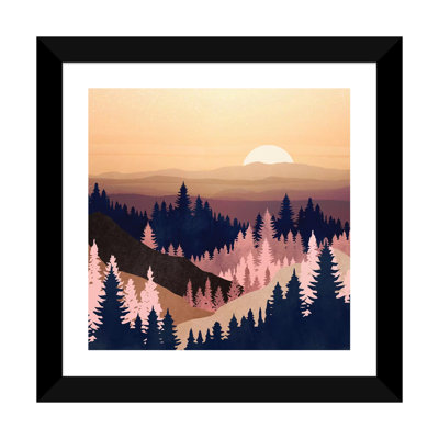 Summer Dusk - impression d'art graphique