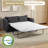 4" Cooling Gel Memory Foam Sofa Bed Mattress Topper-1764277552