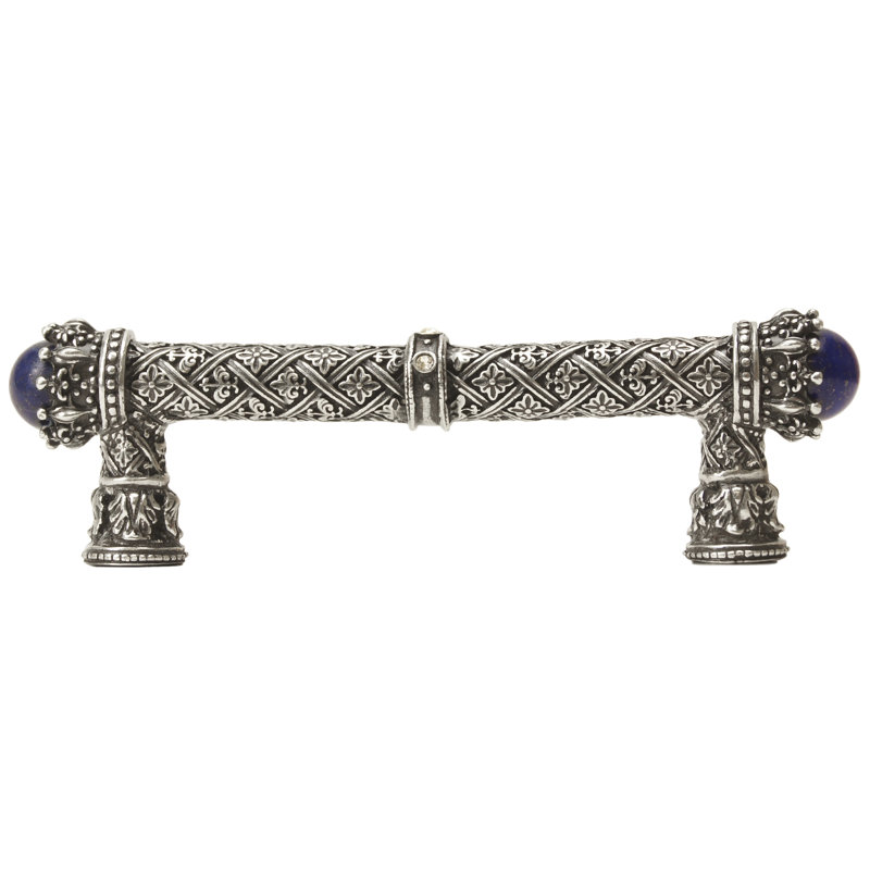 Carpe Diem 6529-9CLAP Crowning Glory Queen Penelope Chalice Queen Penelope 4 inches c.c. pull w/ Swarovski Crystals & semi‐precious stones in Chalice
